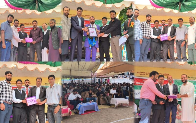 Grand Farewell Accorded to ZEO Khumeriyal Farooq Ahmad Khatana at UPS Nard Gagal
