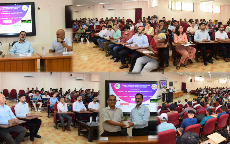 JKEDI Conducts Startup Bootcamp under Idea Challenge at SMVDU