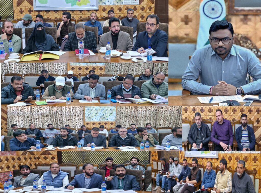 DDC Kupwara reviews progress of works under District Capex Budget