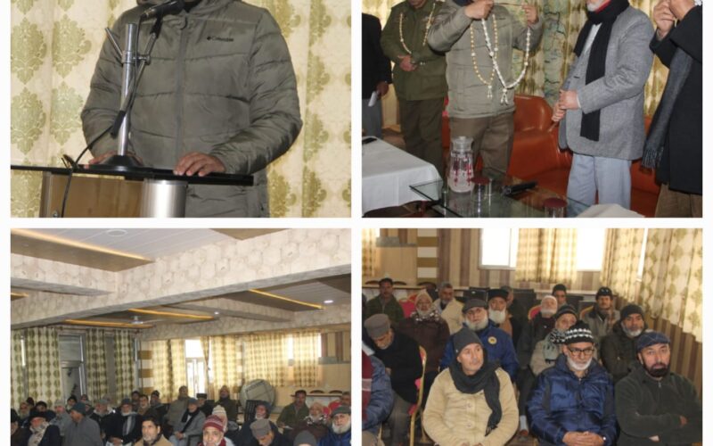 SSP Handwara Holds Meeting with Retired Police Officials; Assures Welfare Measures