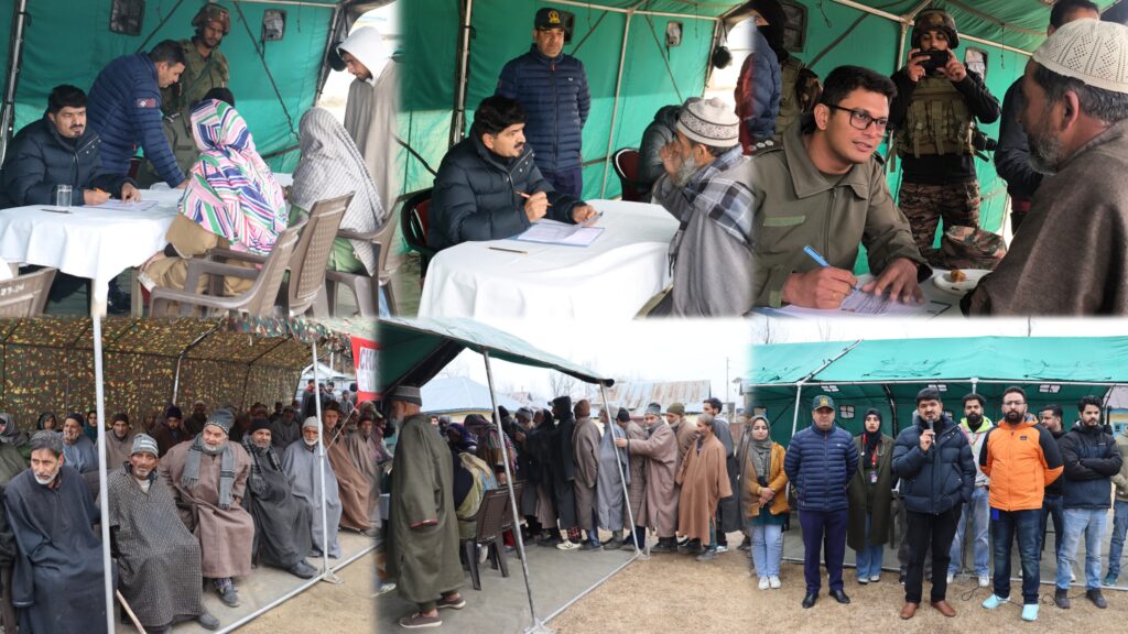 Indian Army In Collaboration with Quality Health Care Organised Free Medical Camp in Radbugha