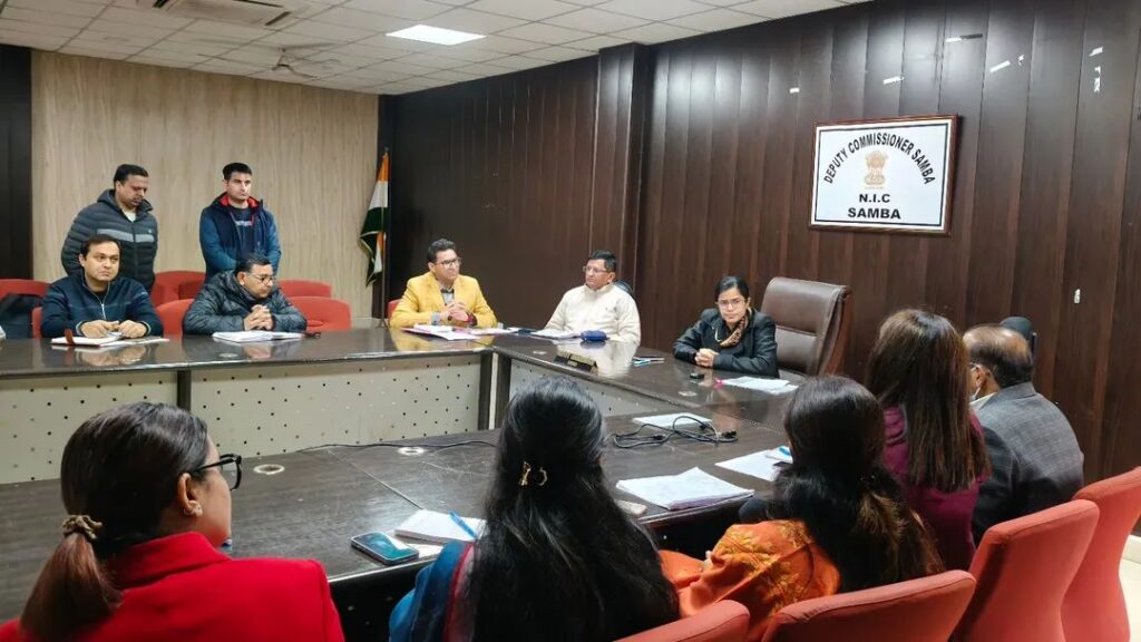 DC Samba Reviews Implementation of PM Shram Yogi Maandhan Scheme