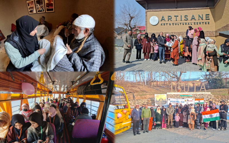 INDIAN ARMY ORGANISED MOTIVATIONAL TOUR FOR FLWOK GIRLS (FLAG WOMEN OF KUPWARA) TO GULMARG