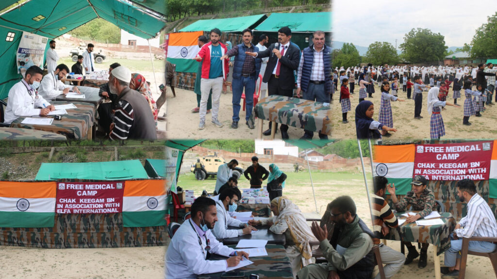 Army, ELFA International Conduct Free Medical Camp and Anti-Drug Awareness Lecture in Kupwara