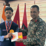 Young Talent from Karnah Honoured by Shakti Vijay Brigade Commander for National Academic Achievement