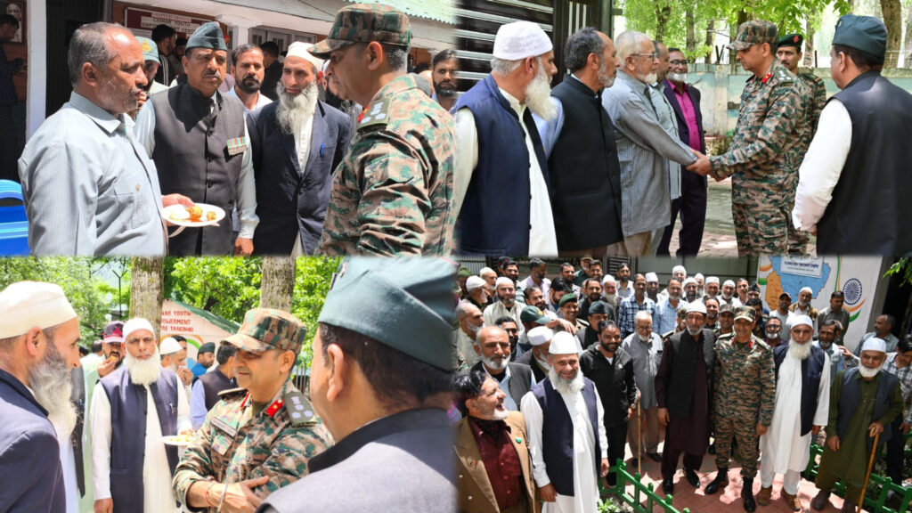 Shakti Vijay Brigade Holds Interactive Meet with Ex-Servicemen in Karnah