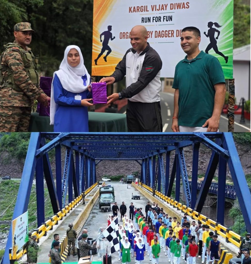 27th Kargil Vijay Diwas Commemorated at Uri with ‘Run for Fun’, Tribute to Martyrs