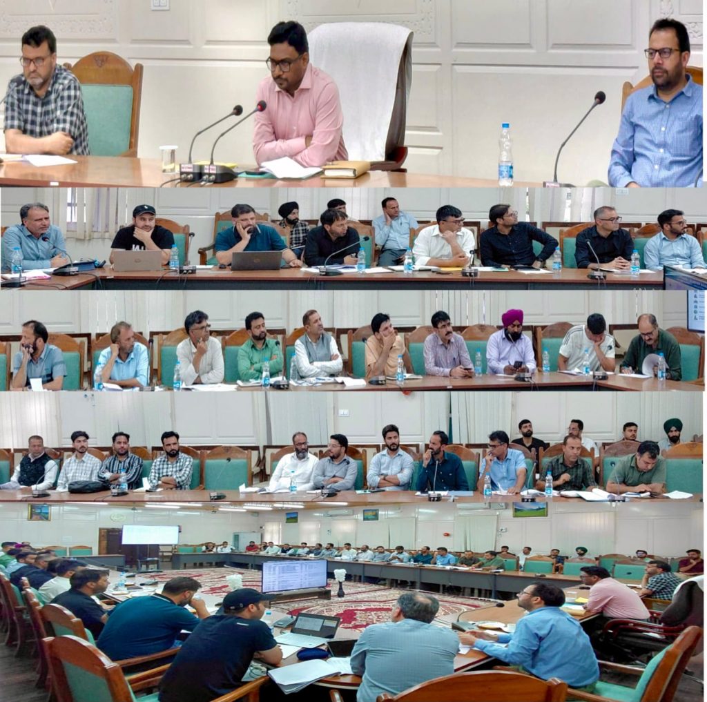 DDC Kupwara reviews progress under District CAPEX Budget 2026-27, stresses timely completion of works and strengthened rural sanitation