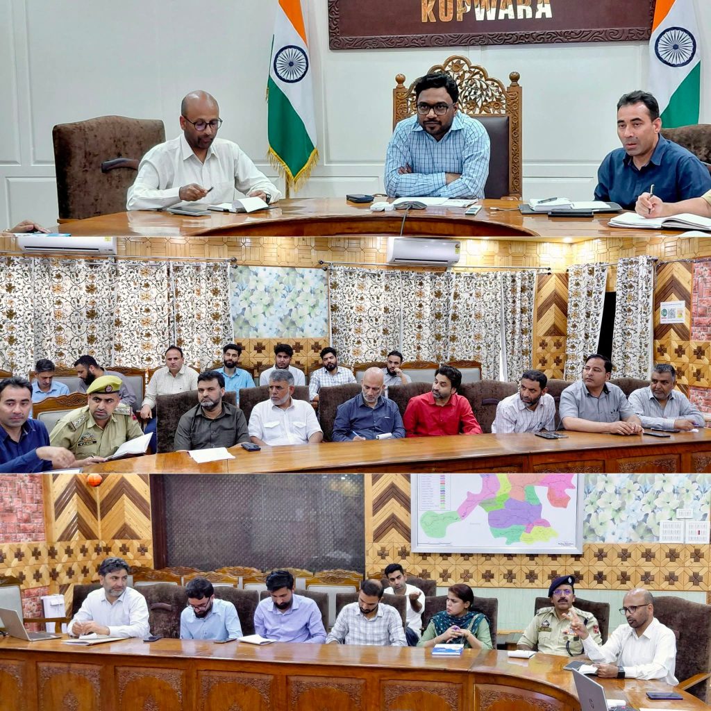 DC Kupwara Chairs Meeting to Finalize Preparations for Har Ghar Tiranga 2026 Campaign