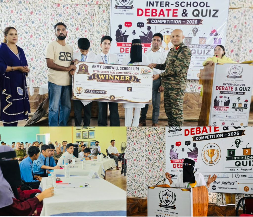 AGS Uri Hosts Inter-School Debate & Quiz Competitions Ahead of 80th Independence Day