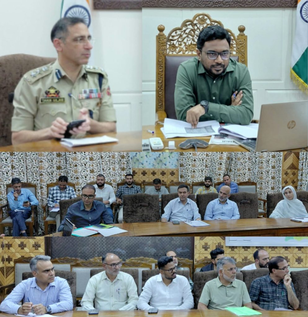 DM Kupwara chairs NCORD Committee Meeting, Reviews Anti-Drug Measures in the district