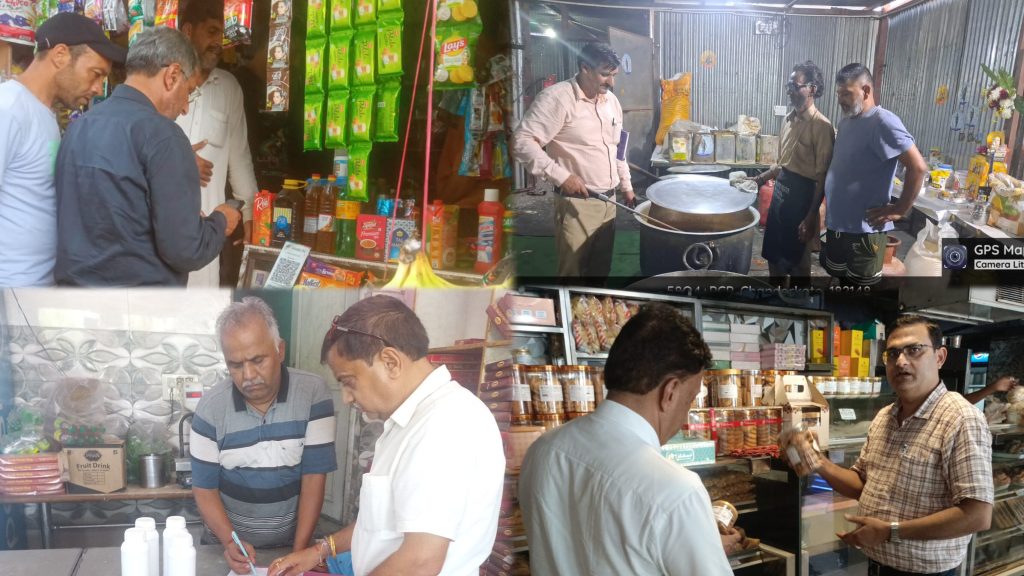 FDA, J&K Conducts 106 Inspections across the UT; 152 Food Samples Collected During Special Enforcement Drive