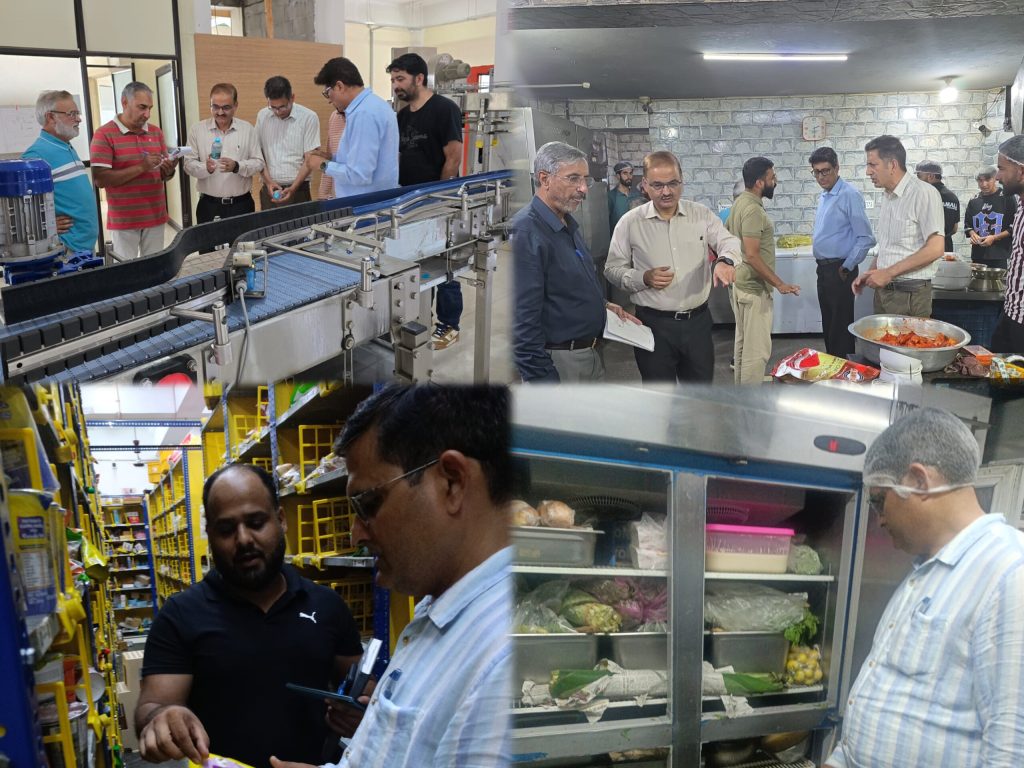 FDA, J&K CONDUCTS 140 INSPECTIONS; 55 FOOD SAMPLES LIFTED ACROSS UT