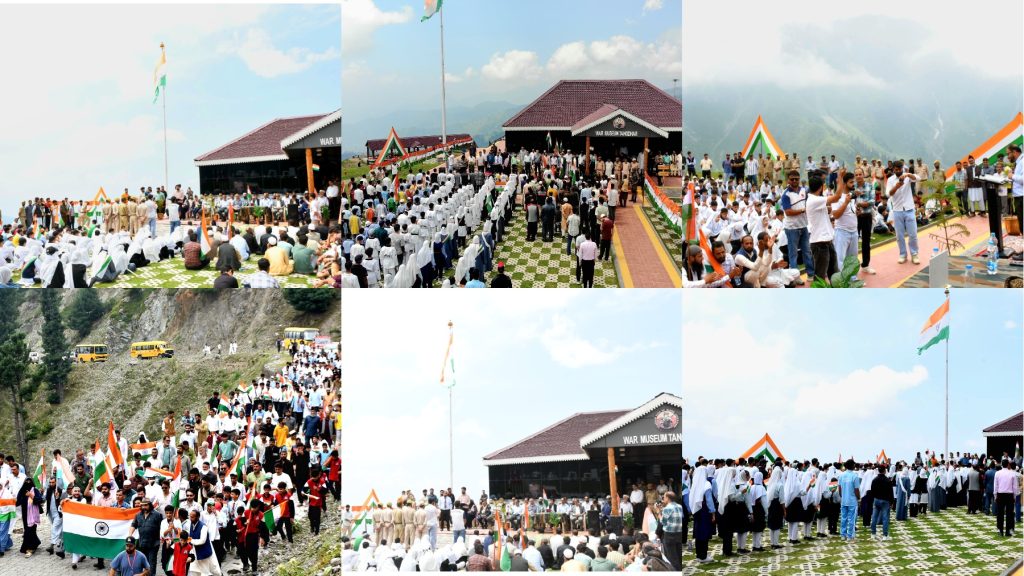 Tiranga Soars Above the Himalayas at 10,500 Feet: Mega Rally at Shaurya Gatha Complex, Sadhna Top Echoes with the Spirit of Patriotism, Unity and National Pride