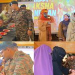 KUPWARA WOMEN CELEBRATED RAKSHABANDHAN WITH SOLDIERS AT PATAHIRRI GARRISSON