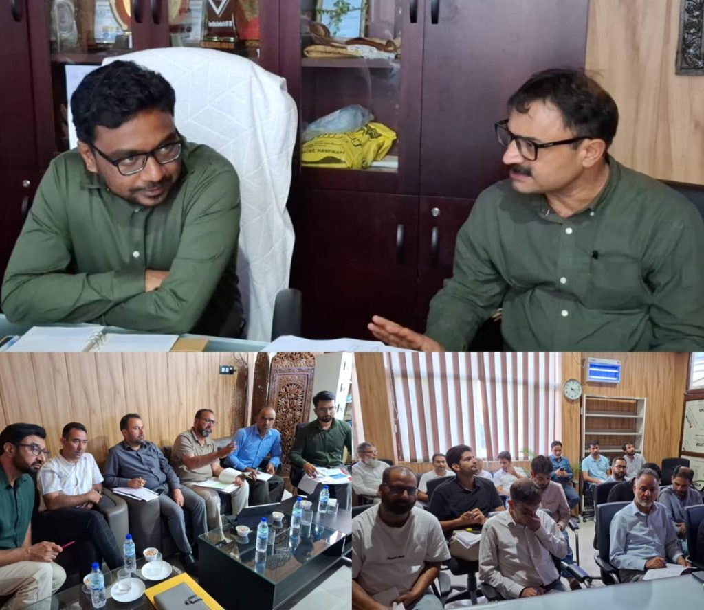 DDC Kupwara Reviews Implementation of UT Capex, CSS and Developmental Programmes at GMC Handwara