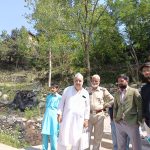 SDM Karnah Reviews Arrangements for Sharda Diwas at Historic Sharda Yatra Temple, Teetwal
