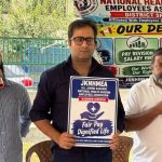 Zuhaib Mir Calls for Urgent Resolution of NHM Workers’ Demands