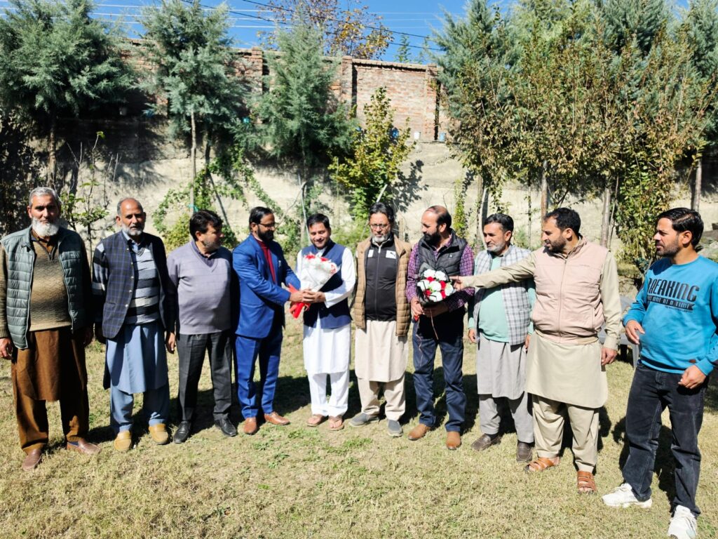 Joint Delegation of Pensioners and EJAC Congratulates Newly Elected President of the Journalists’ Association,Fayaz Hameed
